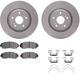 Purchase Top-Quality Front Disc Brake Kit by DYNAMIC FRICTION COMPANY - 4312-58010 pa3