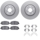 Purchase Top-Quality DYNAMIC FRICTION COMPANY - 4312-58013 - Front Disc Brake Kit pa1