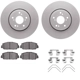 Purchase Top-Quality DYNAMIC FRICTION COMPANY - 4312-58013 - Front Disc Brake Kit pa5