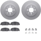 Purchase Top-Quality DYNAMIC FRICTION COMPANY - 4312-59003 - Front Disc Brake Kit pa1