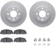 Purchase Top-Quality DYNAMIC FRICTION COMPANY - 4312-59004 - Front Disc Brake Kit pa1