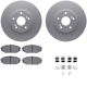 Purchase Top-Quality DYNAMIC FRICTION COMPANY - 4312-59030 - Front Disc Brake Kit pa1