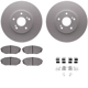 Purchase Top-Quality DYNAMIC FRICTION COMPANY - 4312-59030 - Front Disc Brake Kit pa4