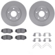 Purchase Top-Quality DYNAMIC FRICTION COMPANY - 4312-59035 - Front Disc Brake Kit pa1