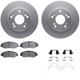 Purchase Top-Quality DYNAMIC FRICTION COMPANY - 4312-59060 - Front Disc Brake Kit pa1