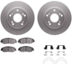 Purchase Top-Quality DYNAMIC FRICTION COMPANY - 4312-59060 - Front Disc Brake Kit pa5