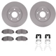 Purchase Top-Quality DYNAMIC FRICTION COMPANY - 4312-59064 - Front Disc Brake Kit pa4