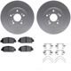 Purchase Top-Quality DYNAMIC FRICTION COMPANY - 4312-59067 - Front Disc Brake Kit pa1