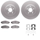 Purchase Top-Quality DYNAMIC FRICTION COMPANY - 4312-59070 - Front Disc Brake Kit pa5