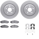 Purchase Top-Quality DYNAMIC FRICTION COMPANY - 4312-59071 - Front Disc Brake Kit pa1