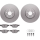 Purchase Top-Quality DYNAMIC FRICTION COMPANY - 4312-63022 - Front Disc Brake Kit pa2