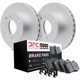Purchase Top-Quality DYNAMIC FRICTION COMPANY - 4312-63061 - Front Disc Brake Kit pa1