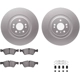 Purchase Top-Quality DYNAMIC FRICTION COMPANY - 4312-63062 - Front Disc Brake Kit pa2