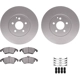 Purchase Top-Quality DYNAMIC FRICTION COMPANY - 4312-63067 - Brake Kit pa2