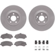 Purchase Top-Quality DYNAMIC FRICTION COMPANY - 4312-63071 - Front Disc Brake Kit pa5