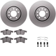 Purchase Top-Quality DYNAMIC FRICTION COMPANY - 4312-65015 - Front Disc Brake Kit pa3