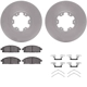 Purchase Top-Quality DYNAMIC FRICTION COMPANY - 4312-67015 - Front Disc Brake Kit pa5