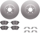 Purchase Top-Quality DYNAMIC FRICTION COMPANY - 4312-67040 - Front Disc Brake Kit pa5