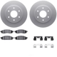 Purchase Top-Quality DYNAMIC FRICTION COMPANY - 4312-67048 - Front Disc Brake Kit pa1