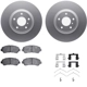 Purchase Top-Quality DYNAMIC FRICTION COMPANY - 4312-67051 - Front Disc Brake Kit pa1