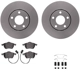 Purchase Top-Quality DYNAMIC FRICTION COMPANY - 4312-73014 - Front Disc Brake Kit pa3
