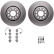 Purchase Top-Quality DYNAMIC FRICTION COMPANY - 4312-73017 -Front Disc Brake Kit pa3