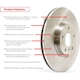 Purchase Top-Quality DYNAMIC FRICTION COMPANY - 4312-73019 - Front Disc Brake Kit pa2