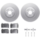 Purchase Top-Quality DYNAMIC FRICTION COMPANY - 4312-73049 - Front Disc Brake Kit pa1