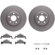 Purchase Top-Quality DYNAMIC FRICTION COMPANY - 4312-73056 - Front Disc Brake Kit pa4