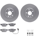 Purchase Top-Quality DYNAMIC FRICTION COMPANY - 4312-73057 - Front Disc Brake Kit pa1