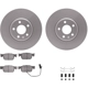 Purchase Top-Quality DYNAMIC FRICTION COMPANY - 4312-73057 - Front Disc Brake Kit pa5