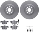 Purchase Top-Quality DYNAMIC FRICTION COMPANY - 4312-74029 - Front Disc Brake Kit pa1