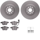 Purchase Top-Quality DYNAMIC FRICTION COMPANY - 4312-74029 - Front Disc Brake Kit pa5