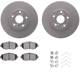 Purchase Top-Quality DYNAMIC FRICTION COMPANY - 4312-75005 - Front Disc Brake Kit pa2
