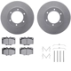 Purchase Top-Quality DYNAMIC FRICTION COMPANY - 4312-76001 - Front Disc Brake Kit pa1