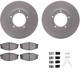 Purchase Top-Quality Front Disc Brake Kit by DYNAMIC FRICTION COMPANY - 4312-76002 pa1