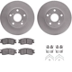 Purchase Top-Quality DYNAMIC FRICTION COMPANY - 4312-76012 - Front Disc Brake Kit pa5