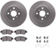 Purchase Top-Quality DYNAMIC FRICTION COMPANY - 4312-76015 - Brake Kit pa1