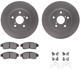 Purchase Top-Quality DYNAMIC FRICTION COMPANY - 4312-76016 - Brake Kit pa2