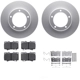 Purchase Top-Quality DYNAMIC FRICTION COMPANY - 4312-76028 - Front Disc Brake Kit pa1