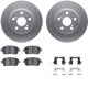 Purchase Top-Quality DYNAMIC FRICTION COMPANY - 4312-76033 - Front Disc Brake Kit pa1