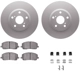 Purchase Top-Quality DYNAMIC FRICTION COMPANY - 4312-76041 - Front Disc Brake Kit pa3