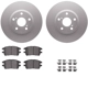 Purchase Top-Quality Front Disc Brake Kit by DYNAMIC FRICTION COMPANY - 4312-76053 pa1