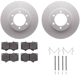 Purchase Top-Quality Front Disc Brake Kit by DYNAMIC FRICTION COMPANY - 4312-76056 pa1
