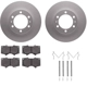 Purchase Top-Quality Front Disc Brake Kit by DYNAMIC FRICTION COMPANY - 4312-76057 pa3