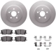 Purchase Top-Quality DYNAMIC FRICTION COMPANY - 4312-76061 - Front Disc Brake Kit pa3
