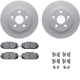 Purchase Top-Quality DYNAMIC FRICTION COMPANY - 4312-76066 - Front Disc Brake Kit pa1