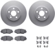 Purchase Top-Quality DYNAMIC FRICTION COMPANY - 4312-76067 - Front Disc Brake Kit pa1