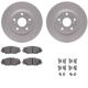 Purchase Top-Quality DYNAMIC FRICTION COMPANY - 4312-76069 - Front Disc Brake Kit pa5