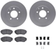 Purchase Top-Quality DYNAMIC FRICTION COMPANY - 4312-80004 - Front Disc Brake Kit pa1